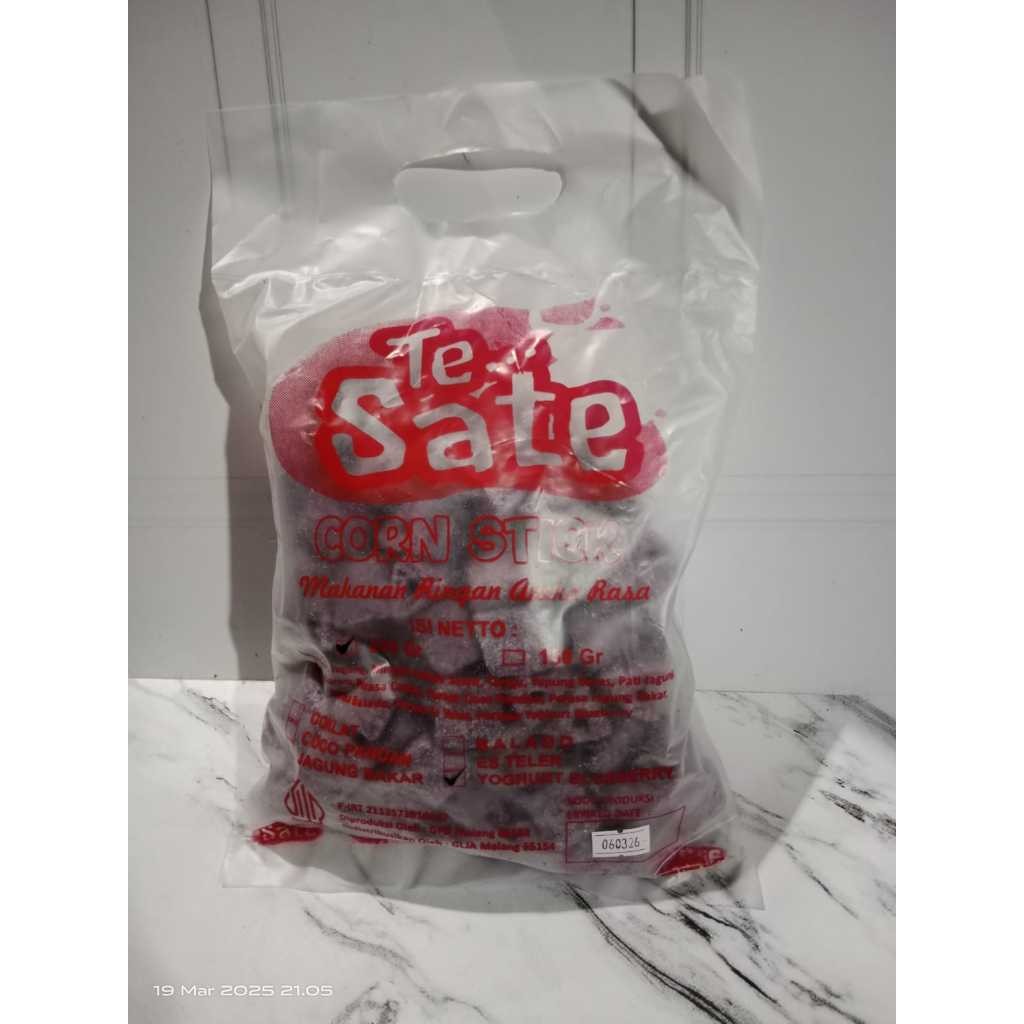 

OLO49 TESATE CORN STICK 1000gr 1DUS MAKANAN RINGAN SNACK