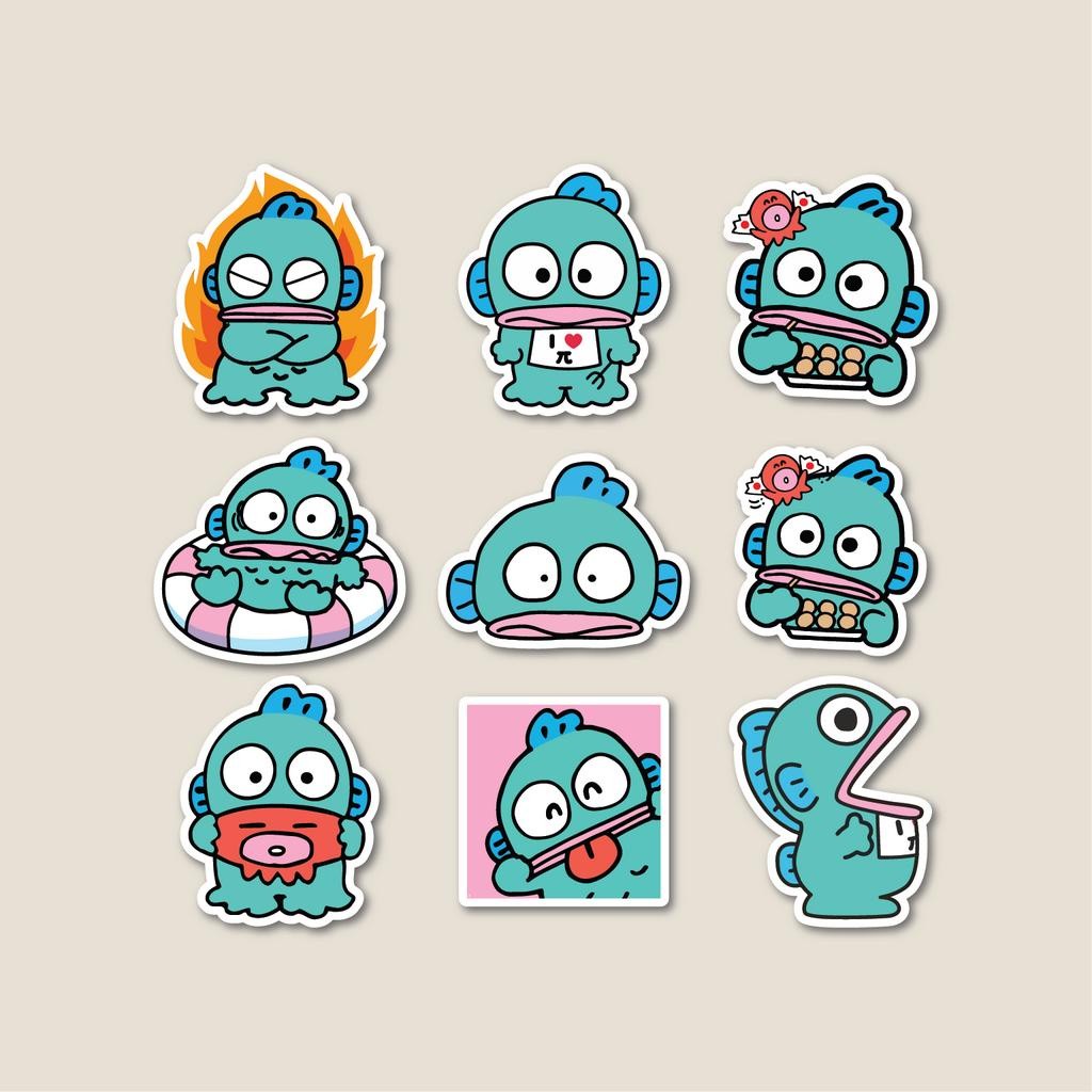 

Sticker Pack Hangyodon | Sticker Tumbler | Stiker Laptop Koper Helm