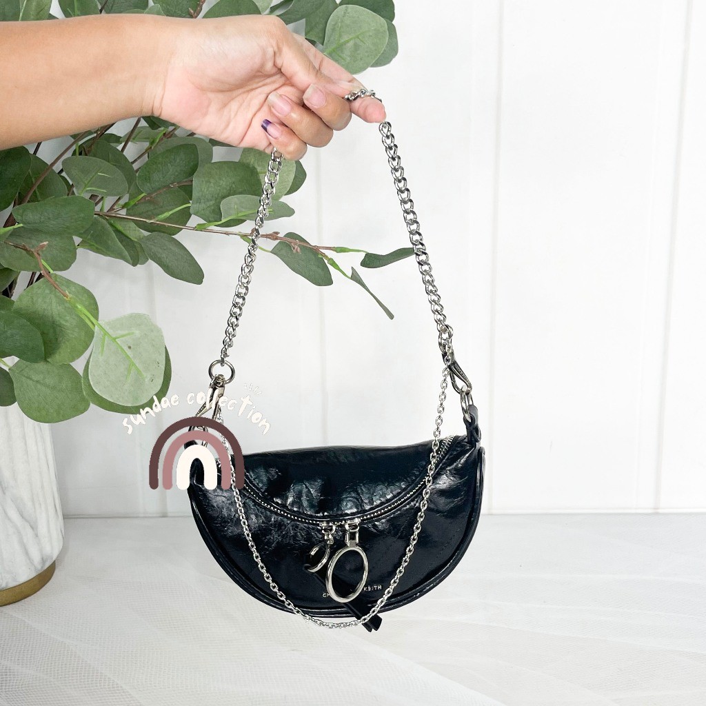 CK TAS WANITA WRINKLED WAISTBAG - TAS WANITA PINGGANG CK WAISTBAG CK026