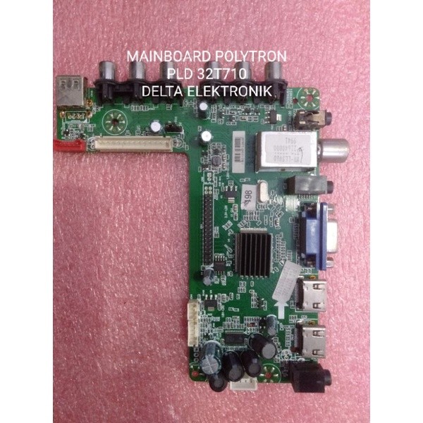 SPAREPART MAINBOARD MB TV LED POLYTRON PLD 32T710