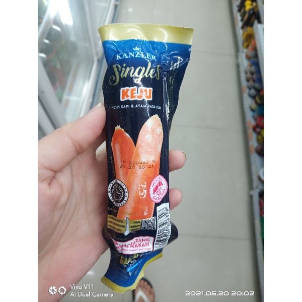 

Sosis Singles Keju dan original Kanzler - ABO