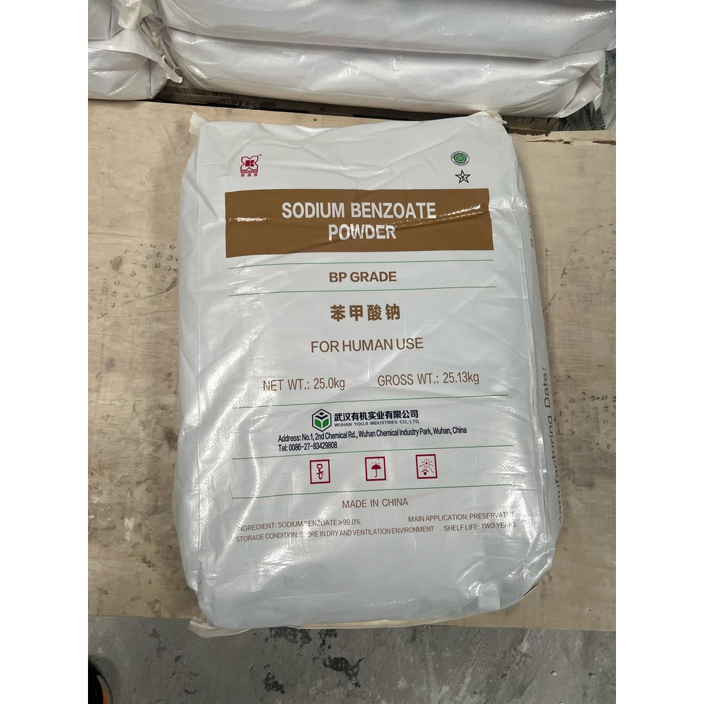 

Sodium Benzoat Natrium Benzoat Benzoate Pengawet Makanan - 1 KG
