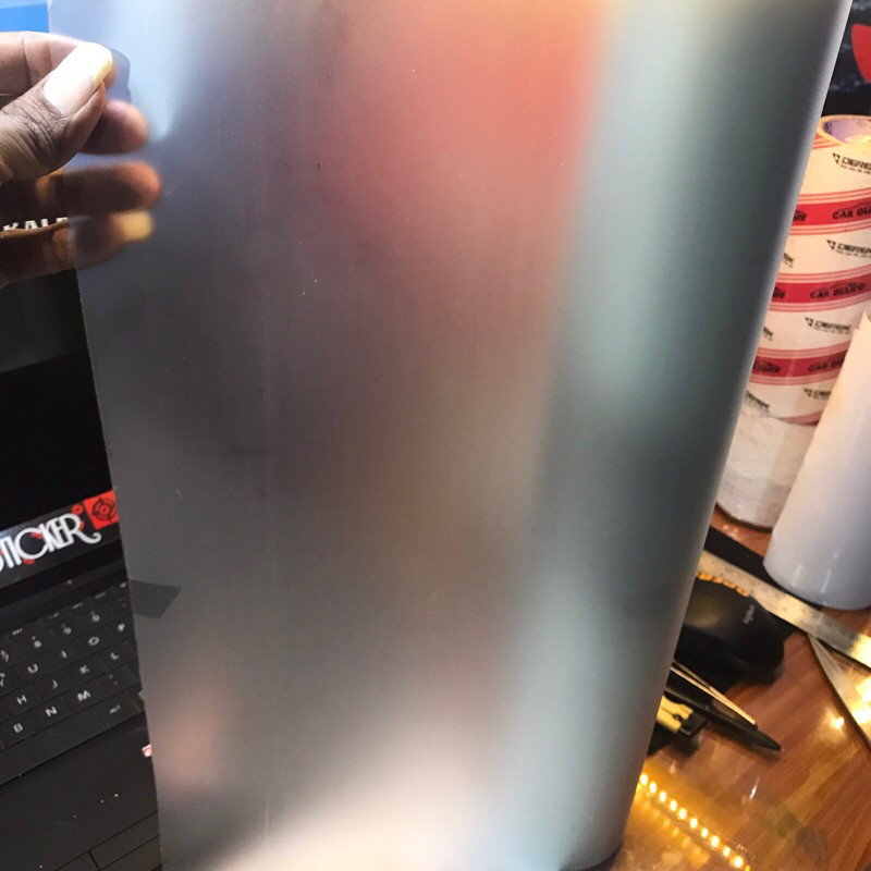 Skotlet Sticker Putih Transparan Dop Stiker Bening Dop Clear Matt