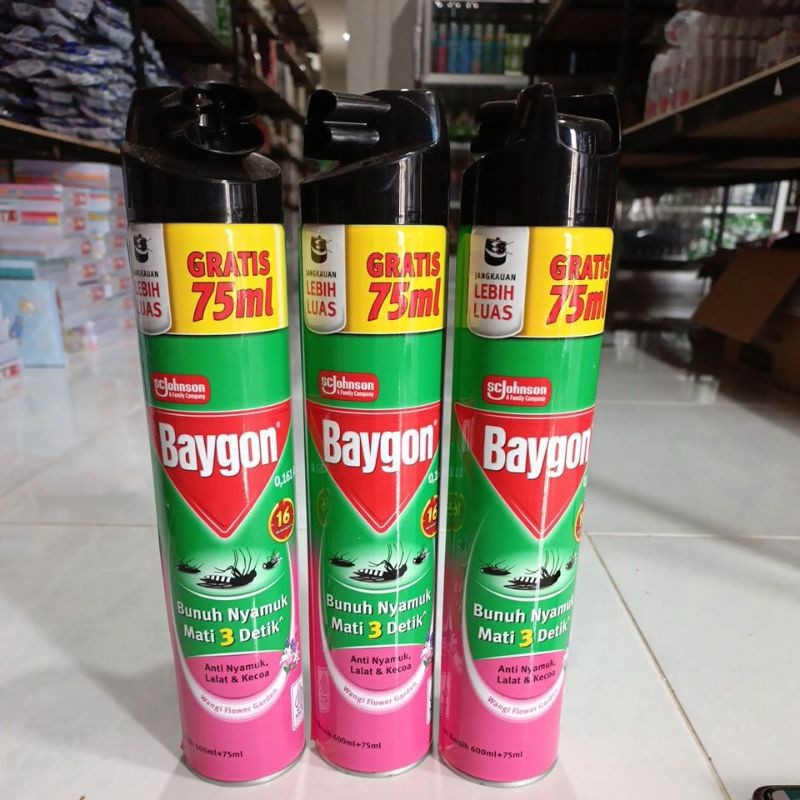 baygon 600ml+75ml Murah dan Berkualitas