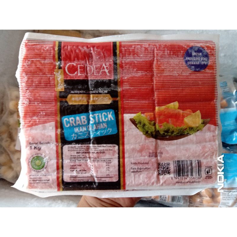 

Cedea Crab Stick Kemasan 1kg