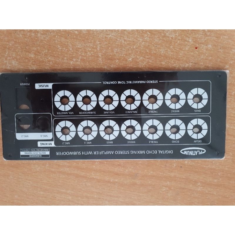 PANEL BESI DEPAN DMS207 DMS-207/ DMS-7000CO