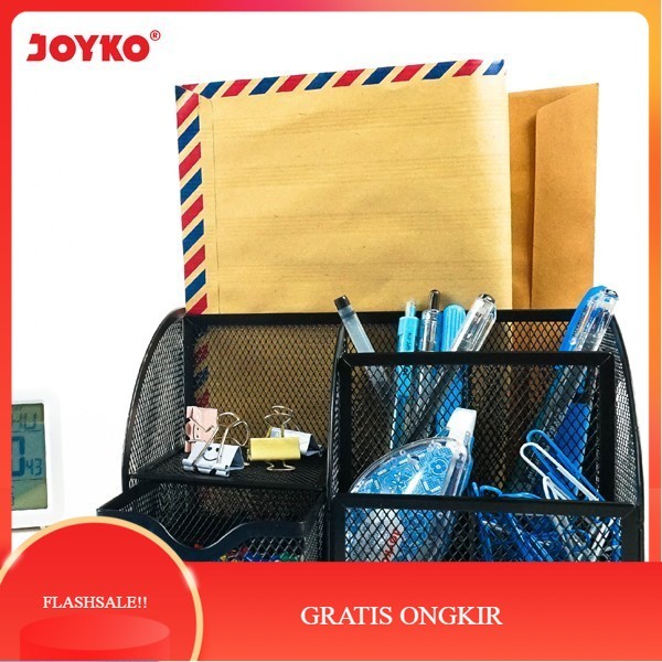 

【AGNES_ID】SALE!! Desk Set / Tempat Alat Tulis Joyko DS-22 Hitam