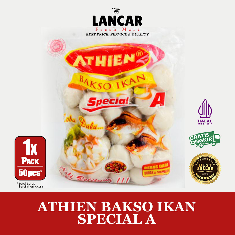

ATHIEN BAKSO IKAN SPECIAL A ISI 50 PCS