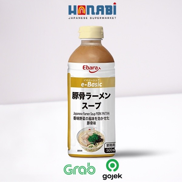 

Ebara Japanese Ramen Soup Pork Paitan 500ml - Kuah Tonkotsu Made in Japan