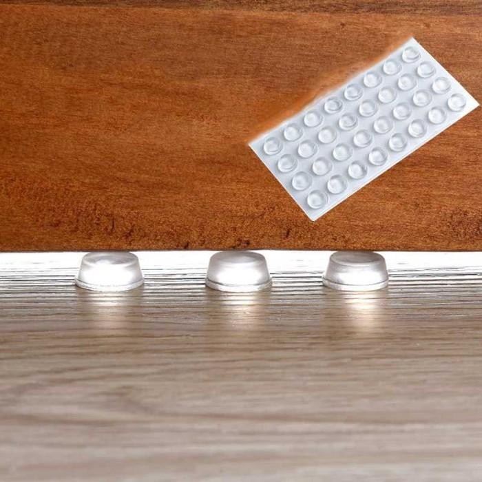 

TRFF Stiker Silikon Bumper Peredam Benturan Cylindrical 32 PCS FYZLWS
