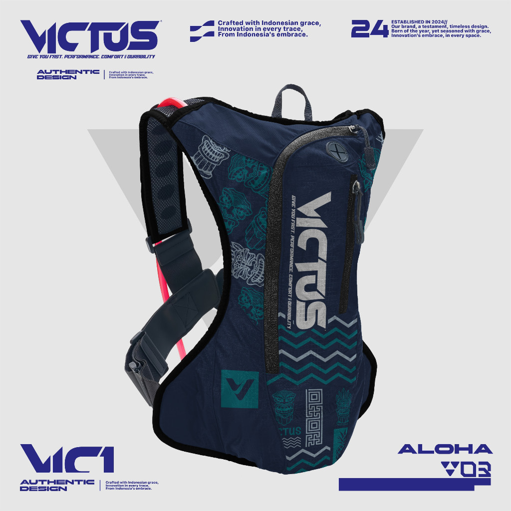 Tas Hydropack / Tas Hydrobag Enduro Trail Adventure Victus Aloha