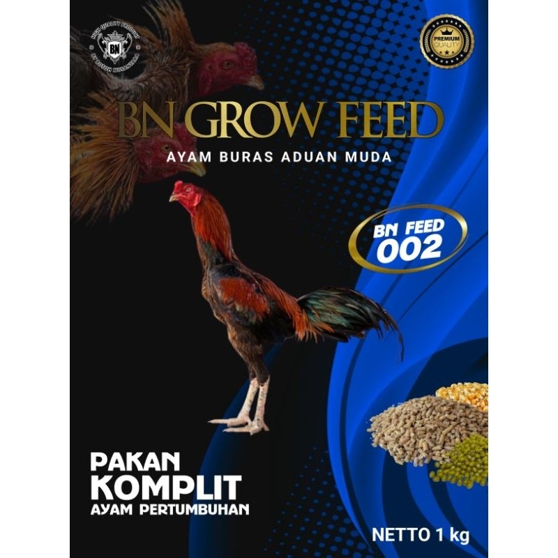 Vitamin Ayam Super Top Bn Grow Feed Pakan Untuk Aduan Muda Umur 3 Bulan Keatas Memenuhi Kebutuhan Gi