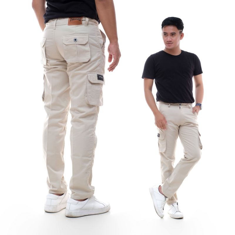 Celana Cargo Pria Panjang Keren Celana Panjang Terlaris / Celana Kargo Gunung PDL