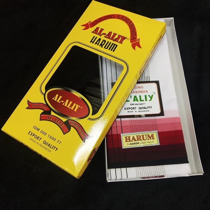 sarung samarinda putih harum sarung samarinda al aliy - Orange