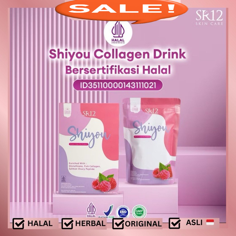 

SR12 Shiyou Collagen Minuman Kolagen untuk Kulit Sehat dan Glowing