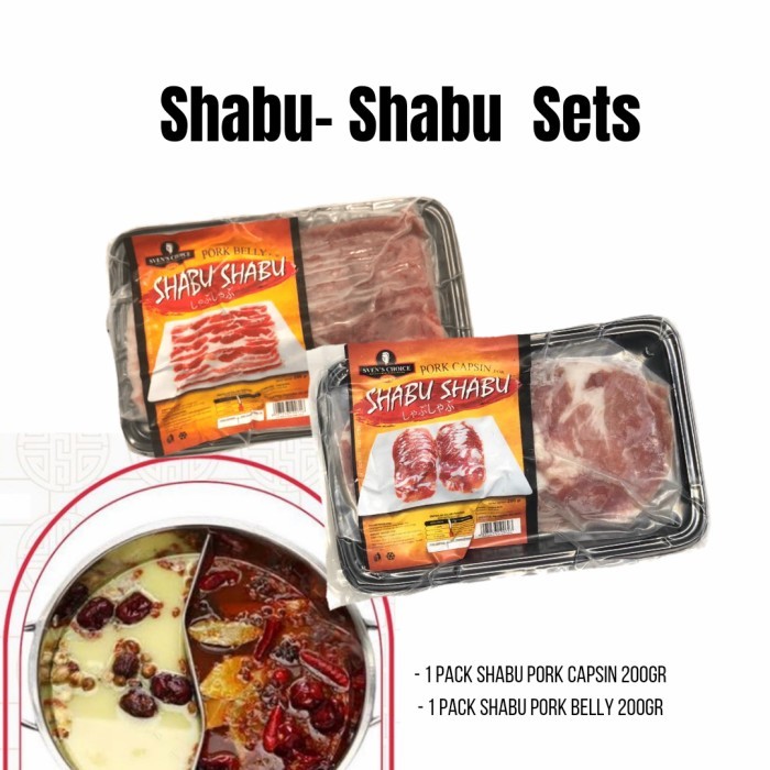 

Sven's Choice Shabu-Shabu Pork Sets