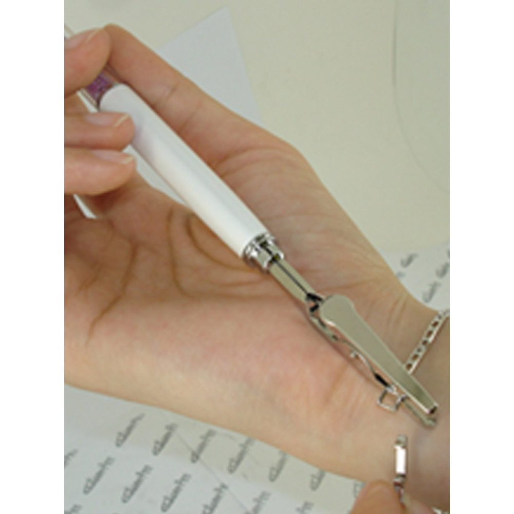 

Original Design Crystal Clip Holder Pen Style for Bracelet Fastener Promotion for Office Accessories Fashion Tool Jewellery Gift