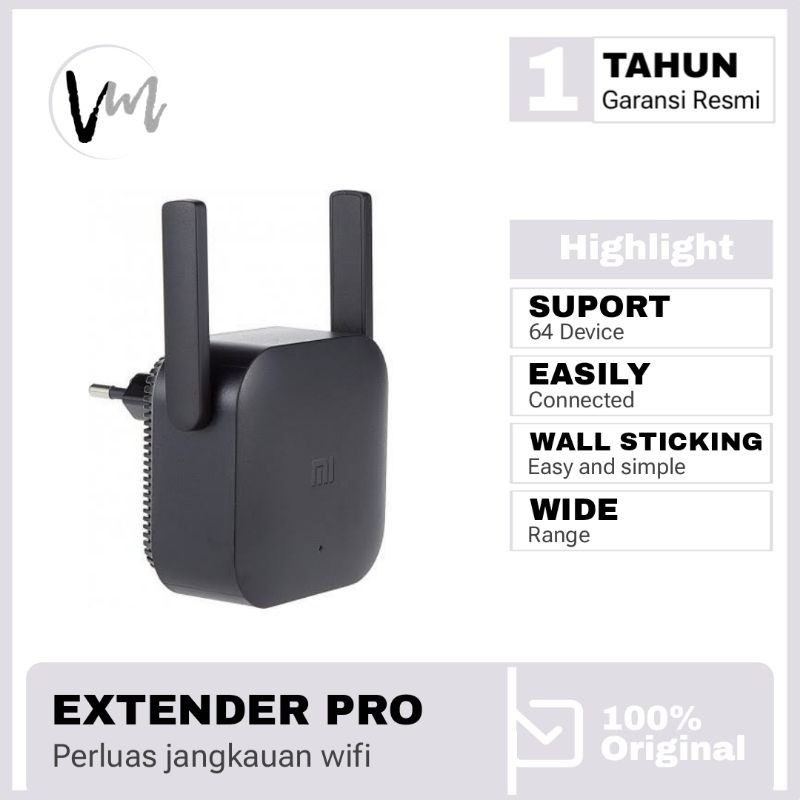 RESMI XiaoMi WiFi Extender Pro -  Mi Wi-Fi Range Extender ProCO