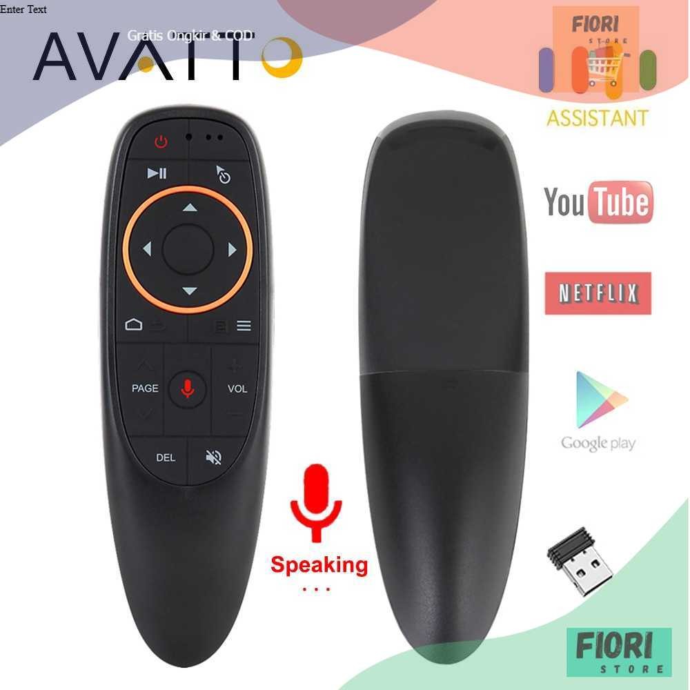 AVATTO Air Mouse Wireless 2.4GHz 6 Axis Voice Remote Control - G10