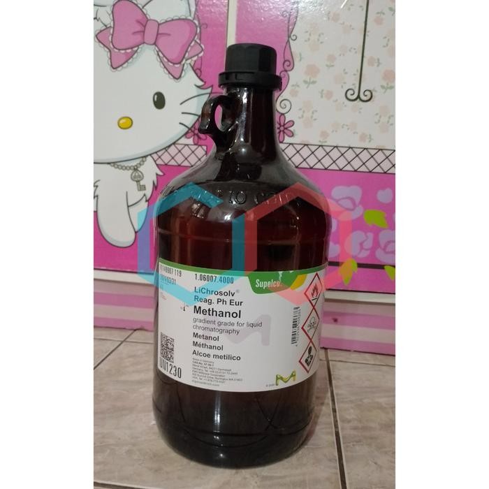 Merck Methanol HPLC for Liquid Chromatography / Metanol 4 Liter Merck 106007