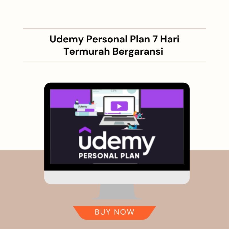 Udemy Personal Plan 7 Hari Termurah Bergaransi