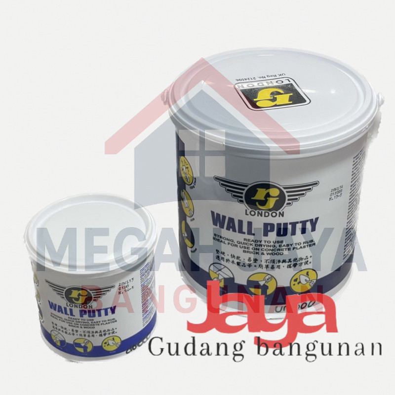 WALL PUTTY 1KG / 5KG DEMPUL DINDING TEMBOK