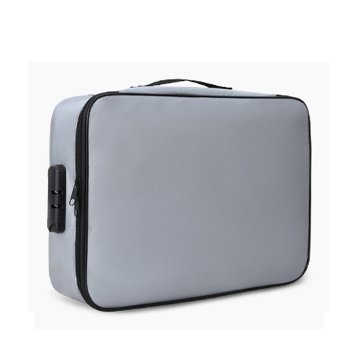 

Tas Penyimpan Dokumen Tahan Api dan Air Tempat Berkas Map - TK005 - Grey