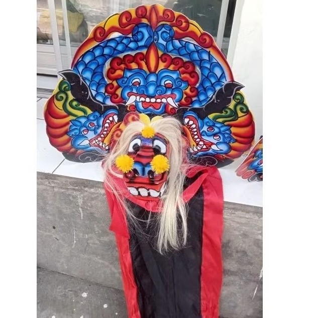 Barongan Anak Full Kain Nomor 3 | Barongan Kayu Anak Nomor 3