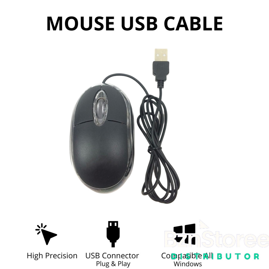 Mouse Kabel USB Optical /Mouse Laptop Komputer Kabel Termurah /Mouse kabel / moouse kabel indobestli