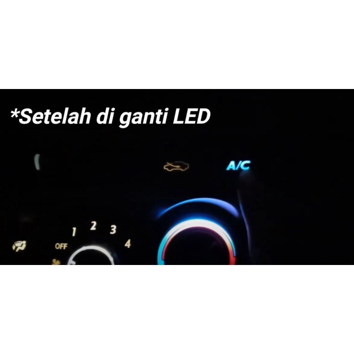 LAMPU PANEL AC DEFOGGER HONDA JAZZ GD3 2001 - 2007