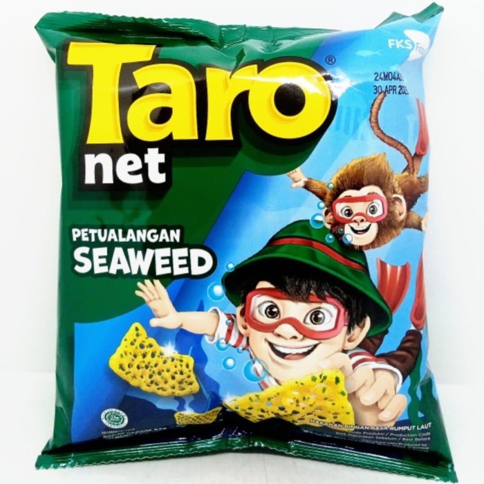 

TARO NET 62gr BESAR SEAWEED BARBEQUE BBQ CEMILAN ANAK GROSIR MURAH MAKANAN RINGAN BINGKISAN ULTAH BIRTHDAY PARSEL HAMPERS PARCEL ULANG TAHUN KERIPIK SNACK - TARO 62 Seaweed