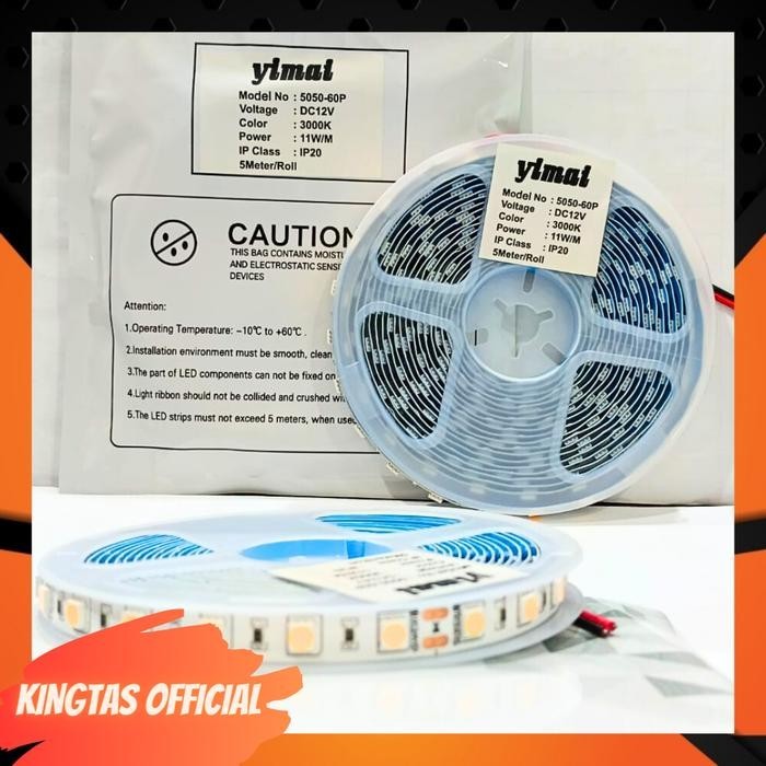 Led Strip 5050 IP20 12/24V 60LED Yimai LED STRIP 12/24V 60LED IP20 LED STRIP 5050