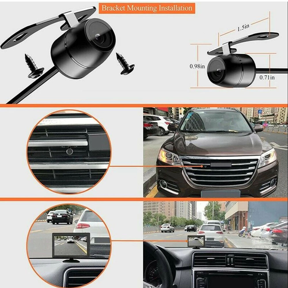 Kamera Mobil Kamera Belakang Mobil Kamera Penglihatan Malam Kendaraan HD Parkir Universal Kamera Kam