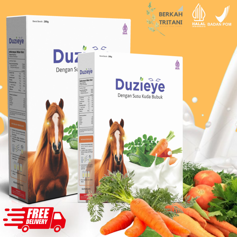 

Duzi Eye - Susu Kuda Lombok Untuk Nutrisi Mata Bubuk 200 Gram