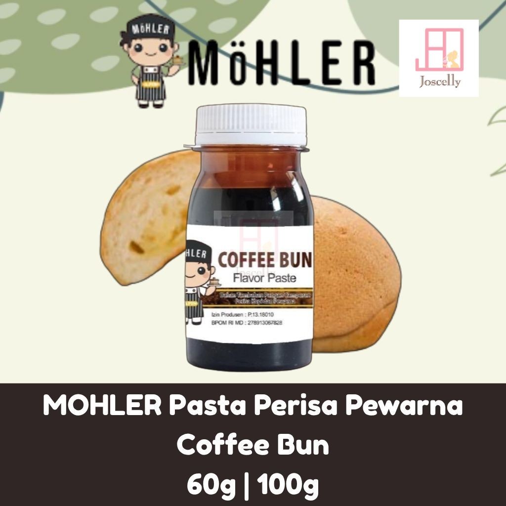 

JOSCELLY.ID MOHLER Pasta Perisa Pewarna Coffee Bun