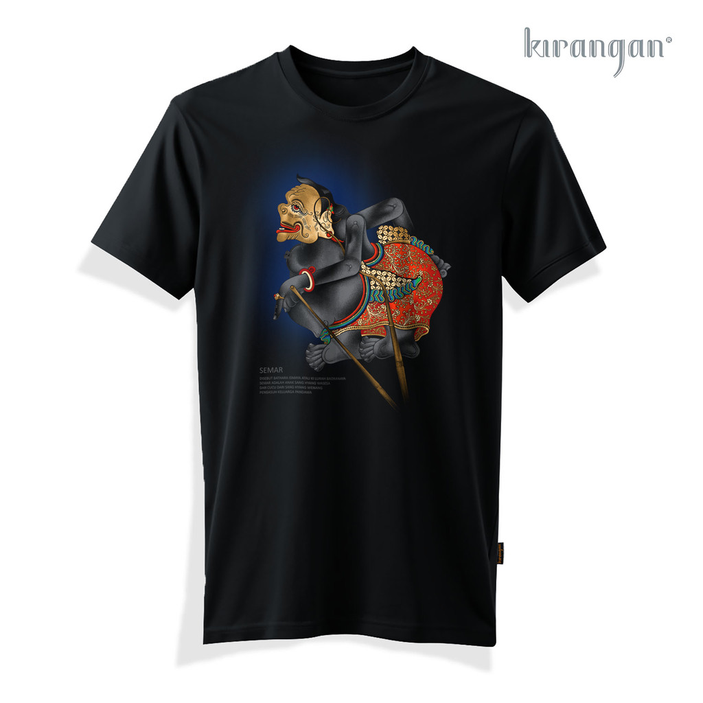 Kaos Kirangan Tradisional Wayang Semar B