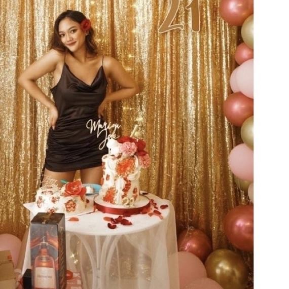 KAIN GLITTER BACKGROUND FOTO / BACKGROUND FOTO VLOGGER / BACKDROP FOTO / KAIN HIASAN FOTO CO