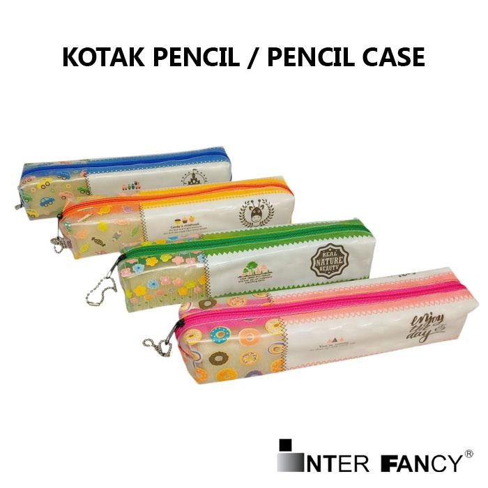 

Kotak Pensil / Tepak Pensil / Tempat Pensil / Pencil Case Anak Sekolah model Kotak Unik Fancy IF PC1503 dari bahan plastik, lentur, mudah dibersihkan, tahan air.