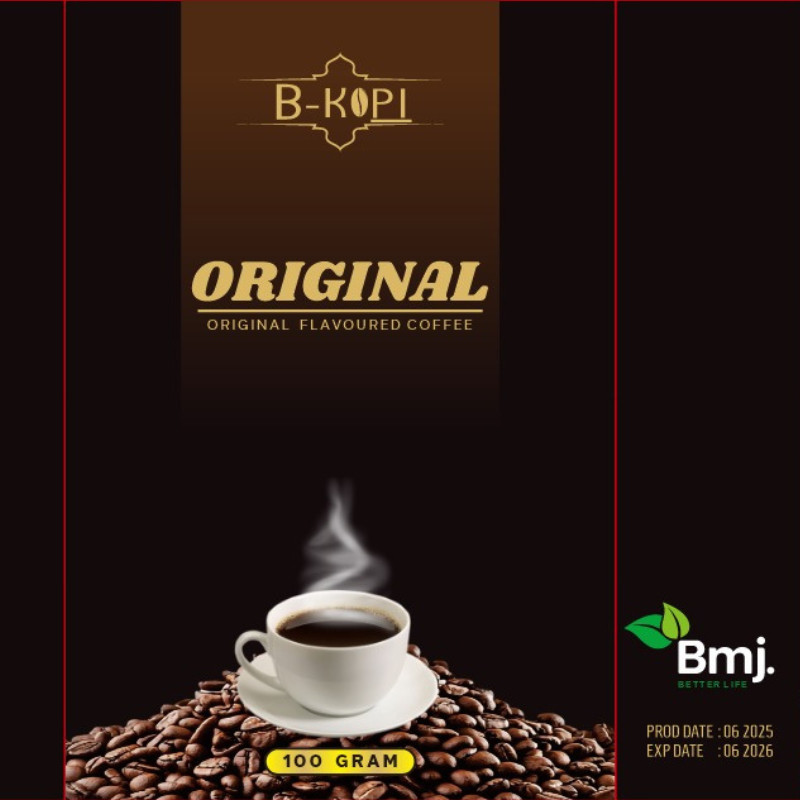 

Bkopi - kopi original Kopi Giling Halus 100Gr Pure Indonesia