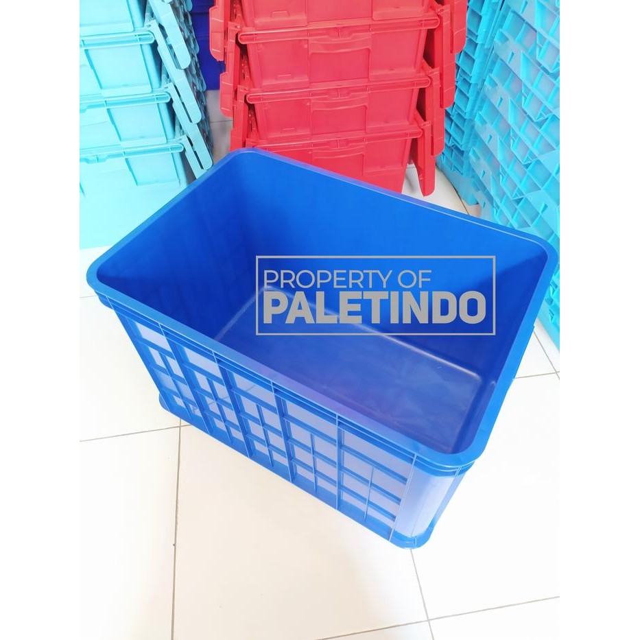 

Keranjang Serbaguna/ Industri Solid 62 X 43 X 38 Cm - TANPA tutup [SALE]