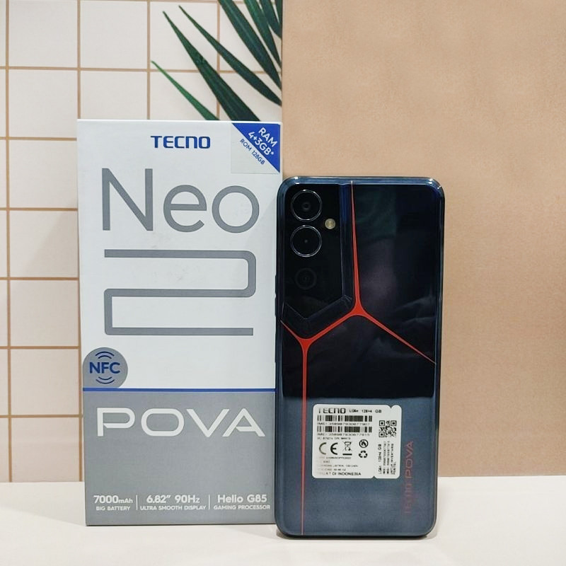 Tecno Pova Neo 2 Ram 4 Rom 128GB  Second Resmi