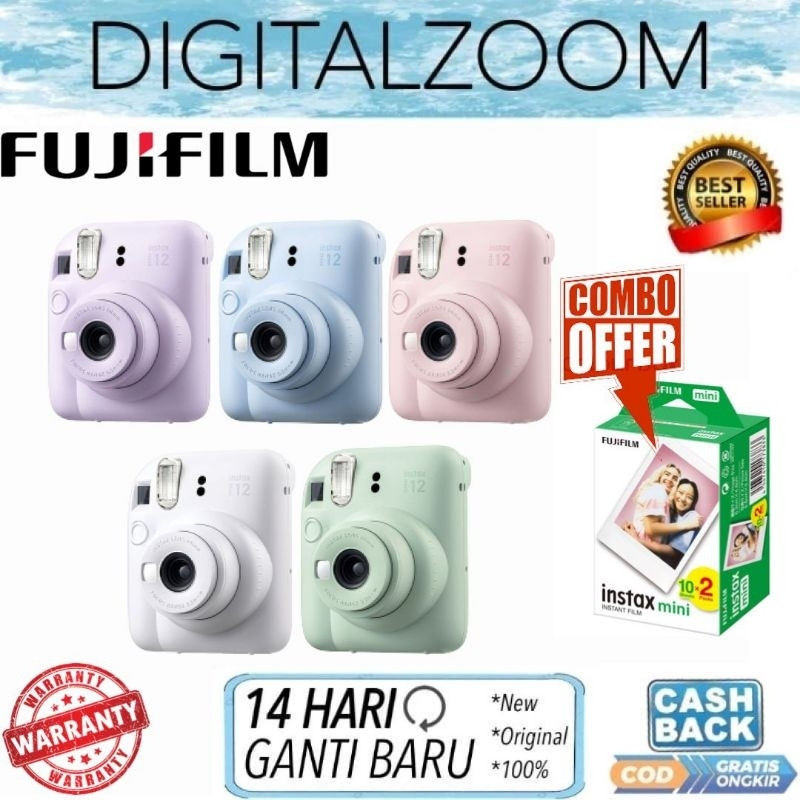 FUJIFILM INSTAX MINI 12 / FUJI INSTAX MINI 12 - INSTAX MINI 12 INSTANT FILM  CAMERA
