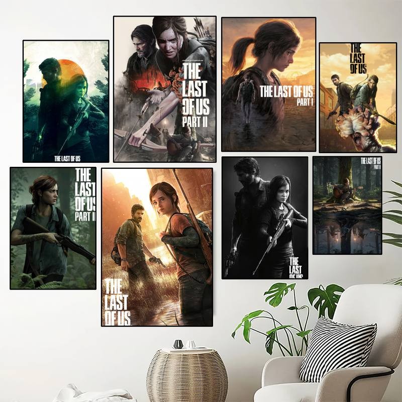 

Game The Last of Us POSTER Prints Wall Painting Bedroom Living Room Decoration Home