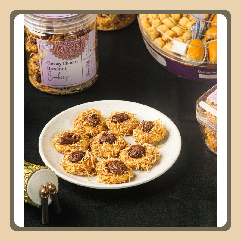 

Kue Kering Cheesy Choco Hazelnut