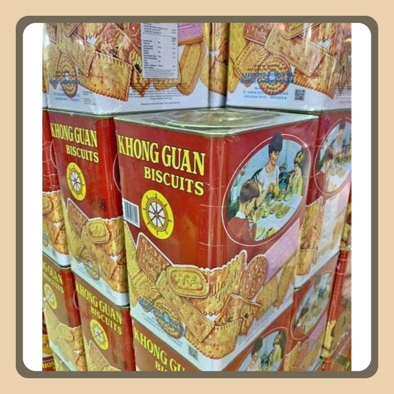 

Biskuit Khong Guan Besar / Khong Guan 1600 gr / Khong Guan Segi/ Biskuit lebaran