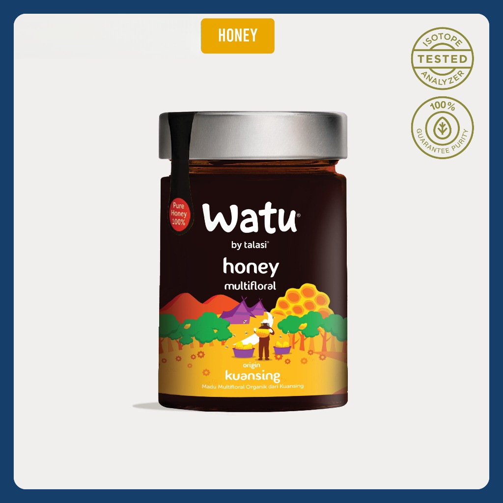 

Origin Kuansing 400gr, Talasi Watu Honey - Madu Murni