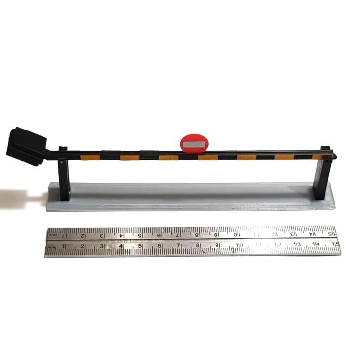 RAZ Miniature toy Portal jalan skala 1/32 diorama diecast 15cm