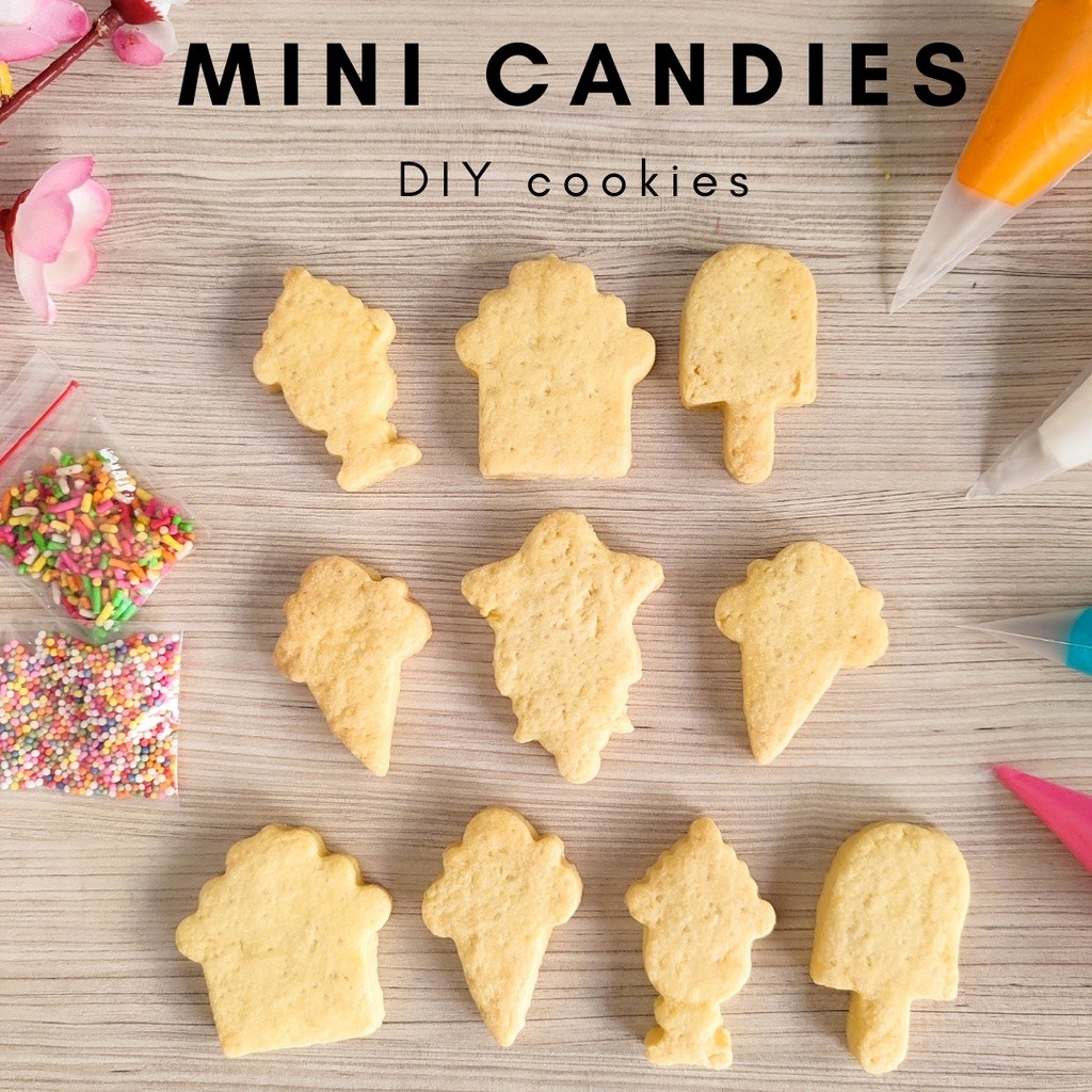 

Butter Cookies Hias Sendiri (DIY) Character Mini isi 10 Paket Ekonomis