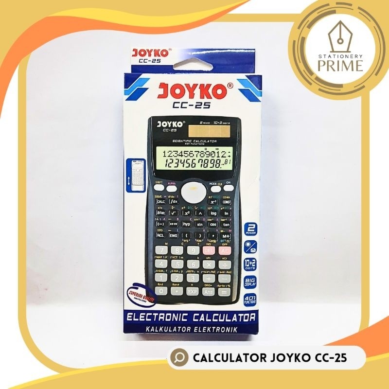 

Calculator / Kalkulator Scientific Joyko CC-25