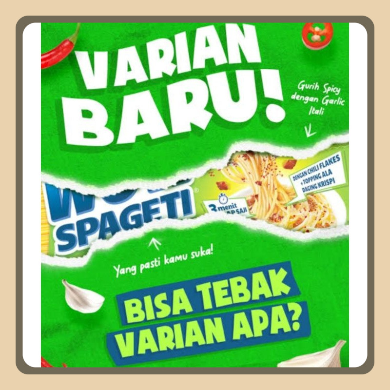 

Wow Spaghetti 1 Dus Isi 40Pcs
